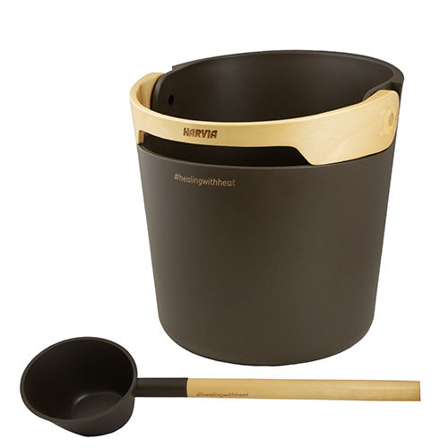 Sauna Bucket and Ladle Set