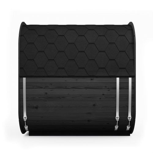 SaunaLife Model CL7GB Cube Luxury Series Outdoor Home Sauna Kit, DIY, Paint Included, Up to 6 Persons