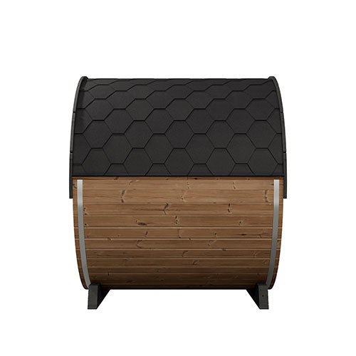 SaunaLife Model E8 Ergo Series Outdoor Sauna Barrel Kit, Up to 6 Persons