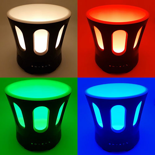SaunaLife Zone - bucket shown with four color-light settings