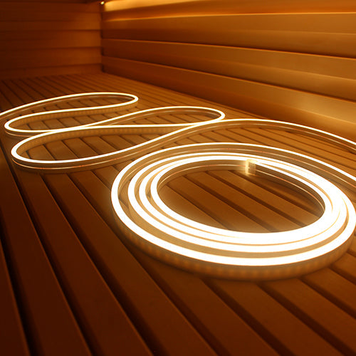 PROSAUNAS Universal Sauna Light Kit with Two 10-Ft Flexible LED Strips