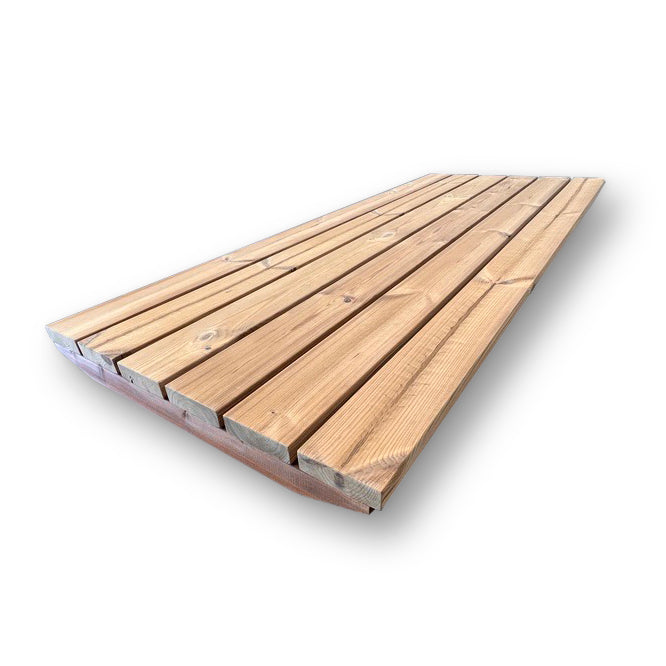 SaunaLife E7 Floor Flooring for E7 Series Sauna Barrels, Thermo-Spruce