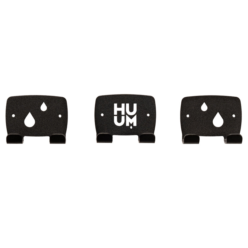 Sauna Design Towel Hook Set, Black — manufacturer product image