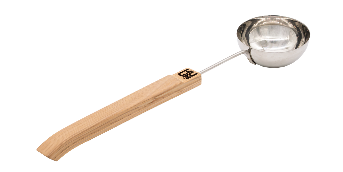 Sauna Ladle, Stainless Steel w/ Wood Handle — manufacturer product image