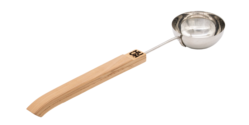 Sauna Ladle, Stainless Steel w/ Wood Handle — manufacturer product image