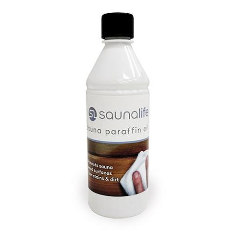 SaunaLife Sauna Paraffin Oil Odorless Wood Treatment, 16.9 oz — product photograph