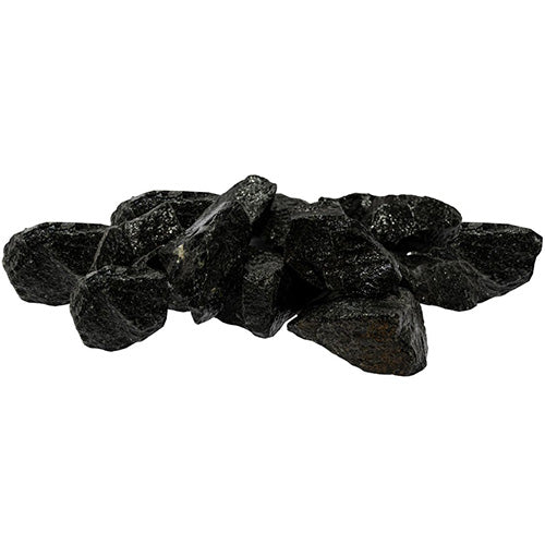 Vulcanite Sauna Heater Stones, Split-Face, 10-15cm