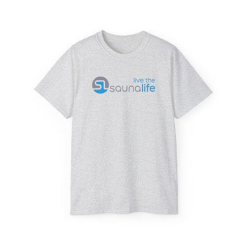 SaunaLife gray cotton T-shirt