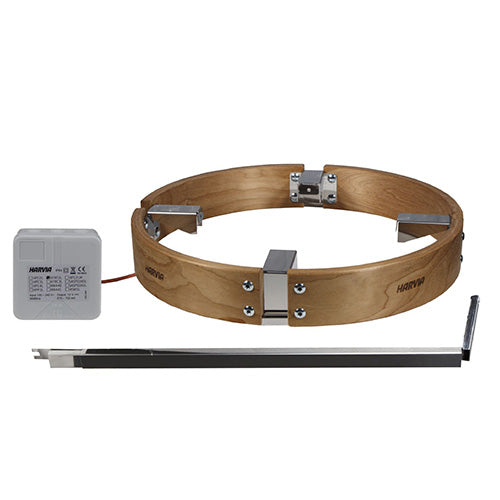 Safety Railing w/ LED-Lighting for Cilindro Half Series 6/8kW Sauna Heaters