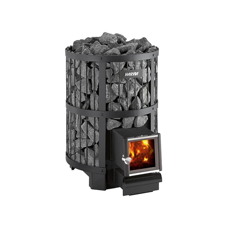 Legend Series 21kW Wood-Burning Sauna Stove w/Exterior Feed — WKLE20SLM