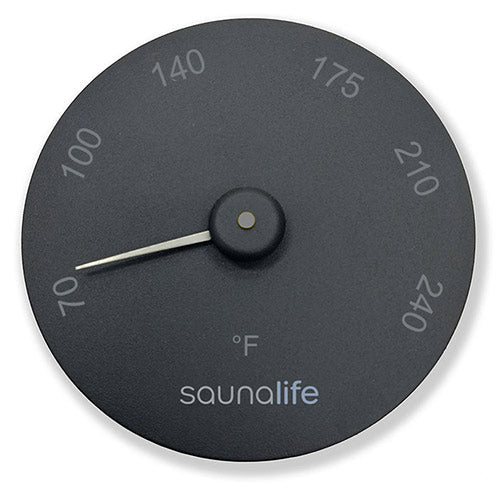 SaunaLife Designer Thermometer Sauna Thermometer, Fahrenheit