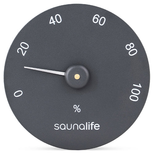 SaunaLife Designer Hygrometer Sauna Hygrometer, Humidity Levels
