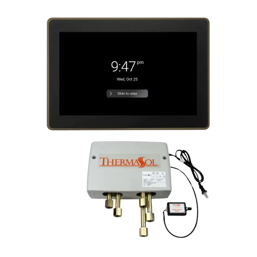 Digital Shower Package - ThermaTouch2 15 Control + Digital Shower Valve — DSPU-TT15-AB