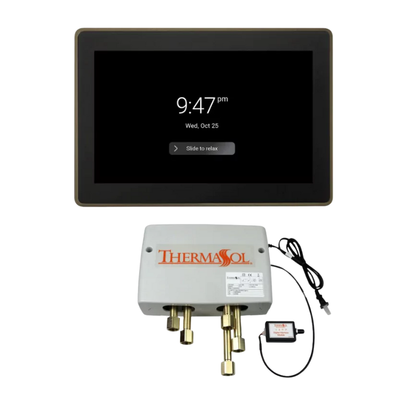Digital Shower Package - ThermaTouch2 15 Control + Digital Shower Valve — DSPU-TT15-AB