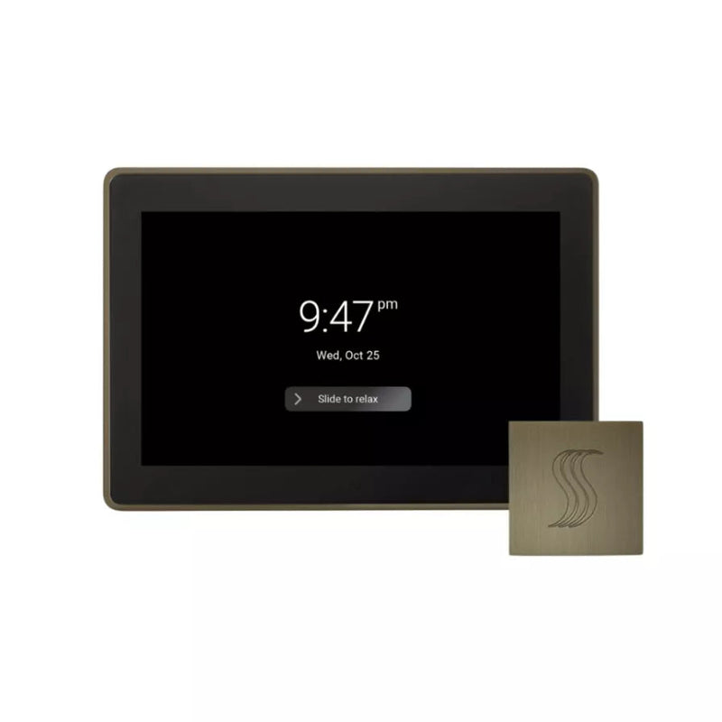 ThermaTouch2 15 Control + Steam Head Kit (Square) — TT15-SVSQ-AB